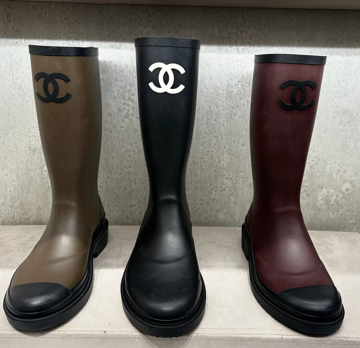 Chanel Rain Boots — Winter Edition