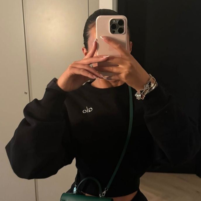 Alo Accolade Crewneck Black