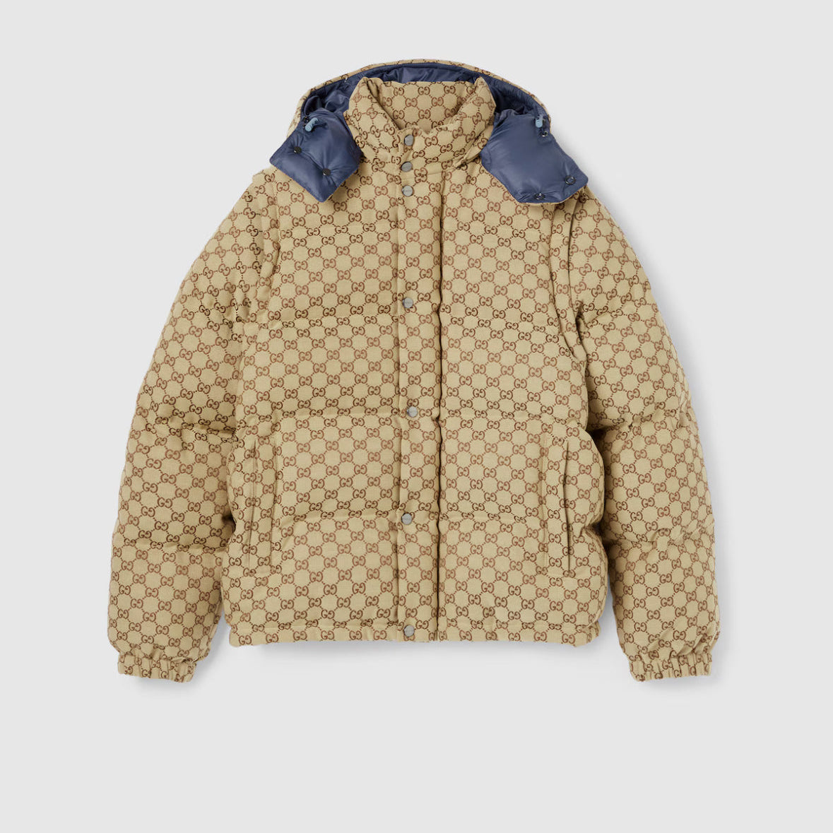 Gucci Puffer Jacket — GG Canvas Edition