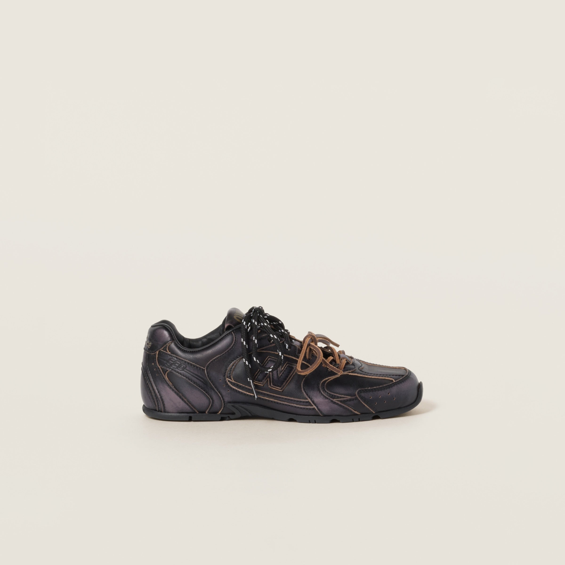 New Balance x Miu Miu 530 SL Sneakers - Patent Leather & Mesh
