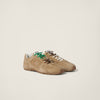 New Balance x Miu Miu 530 SL Sneakers Suede & Mesh – Beige