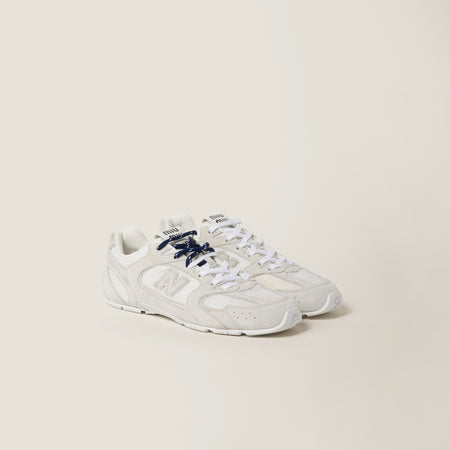 New Balance x Miu Miu 530 SL Sneakers Suede & Mesh – White