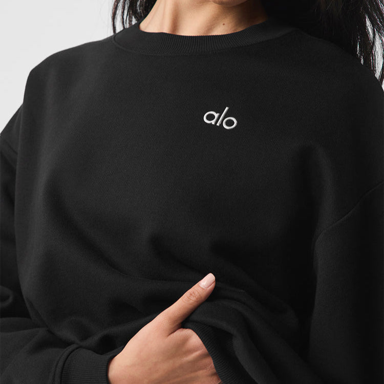 Alo Accolade Crewneck Black