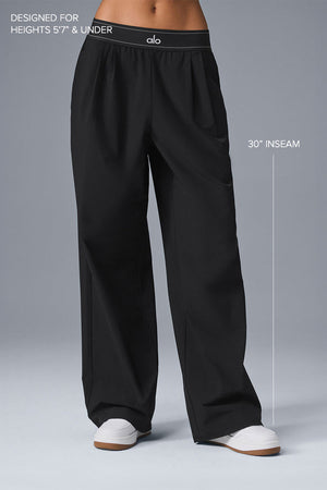Alo Suit Up Trouser (Regular) Black